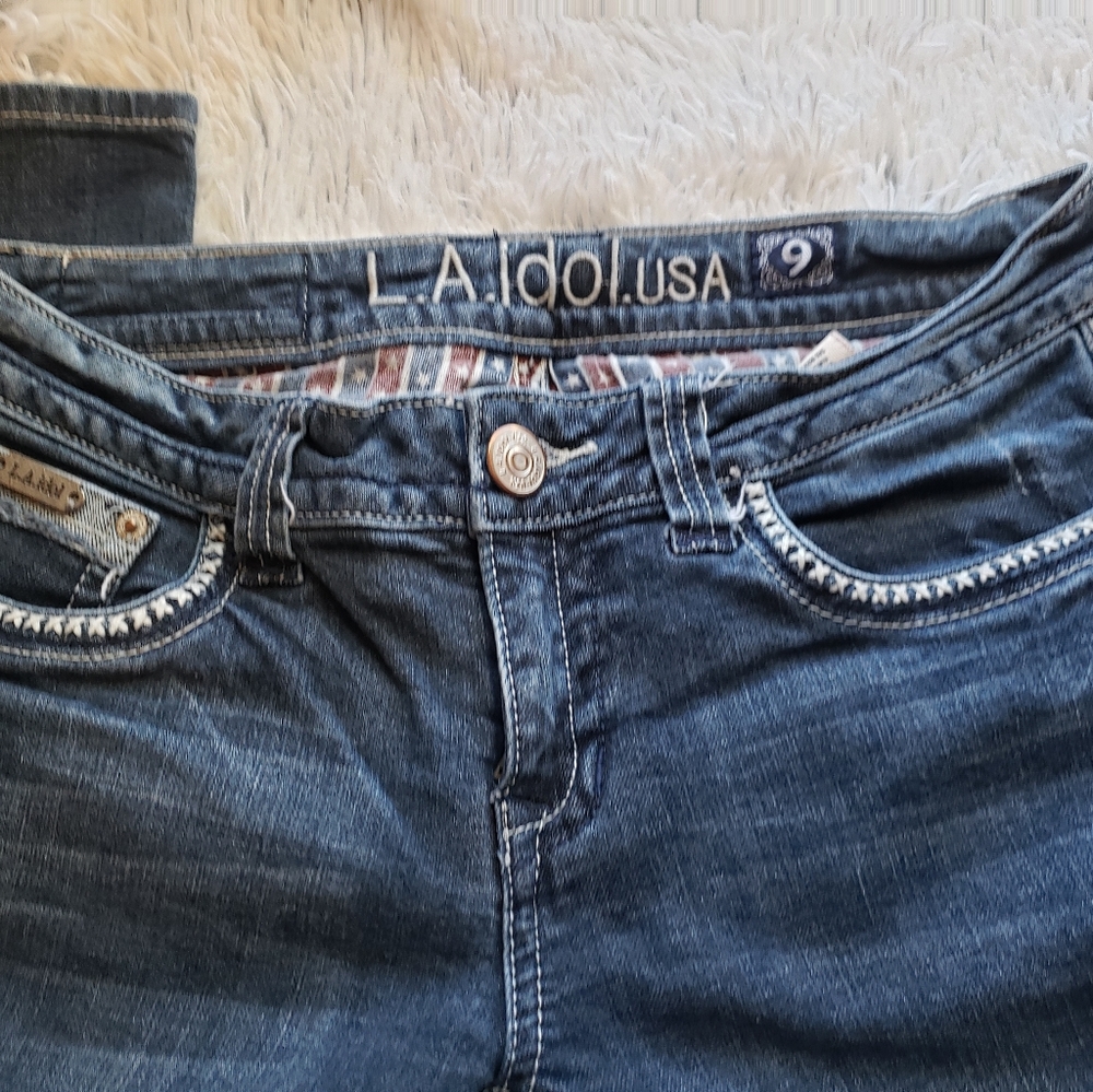 L.A.Idol USA womens jeans size 9 - Picture 5 of 7